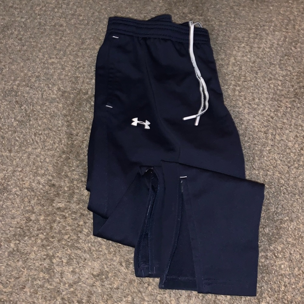 Under Armour Navy Track Pants
